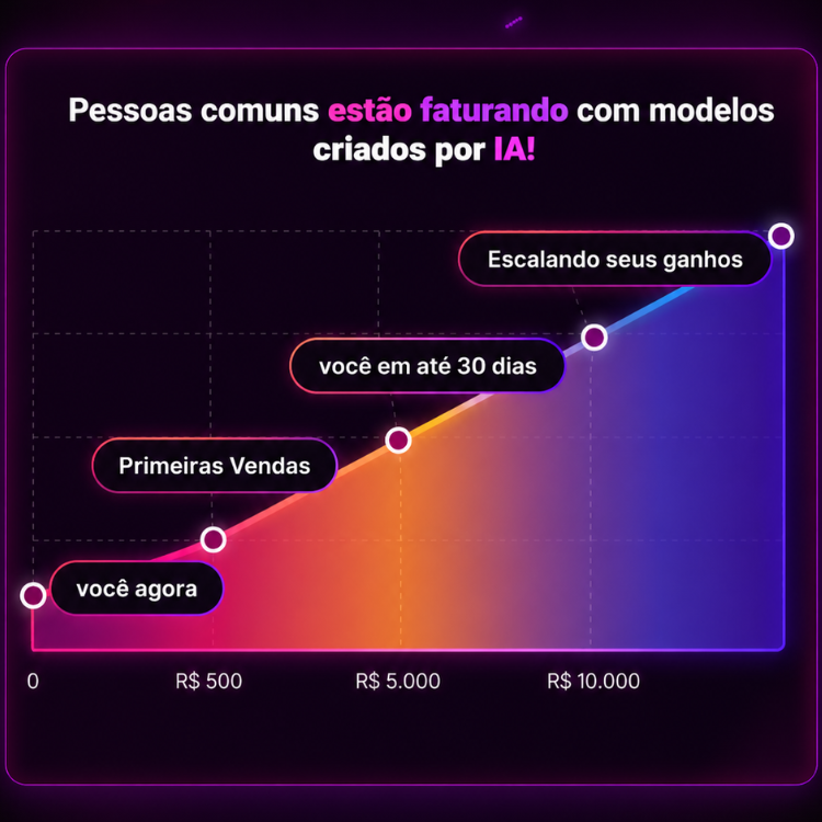 Gráfico de potencial de faturamento